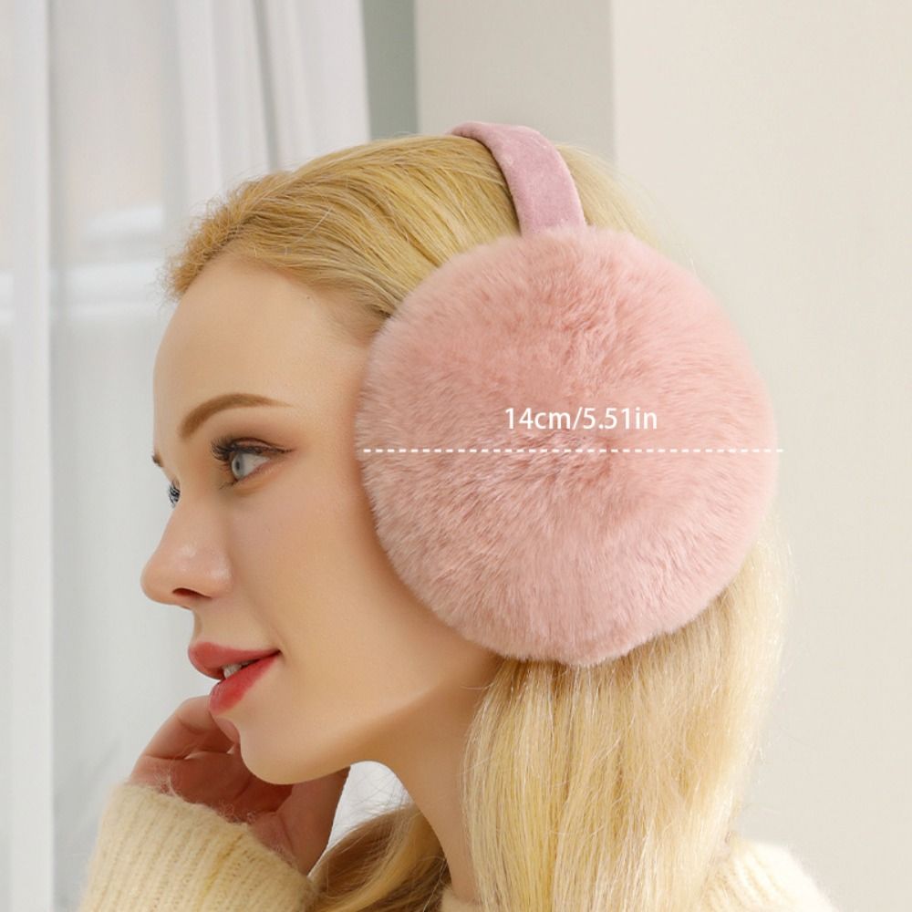 Earmuffs Foldable - 편안한 이어캡 플러시 귀마개 두꺼운 접이식