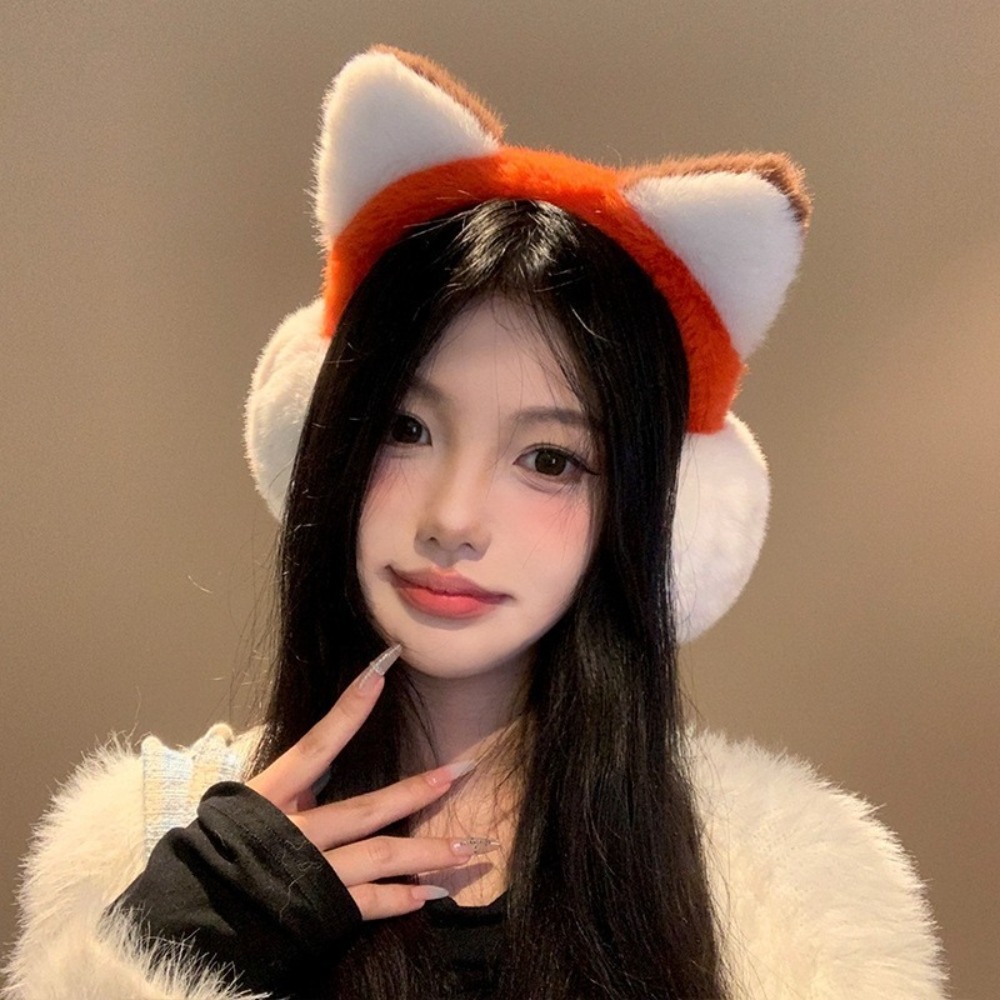 패션 만화 귀마개 방풍 보온 겨울용 플러시 귀덮개 귀마 - Earmuffs Foldable 리뷰 및 가격