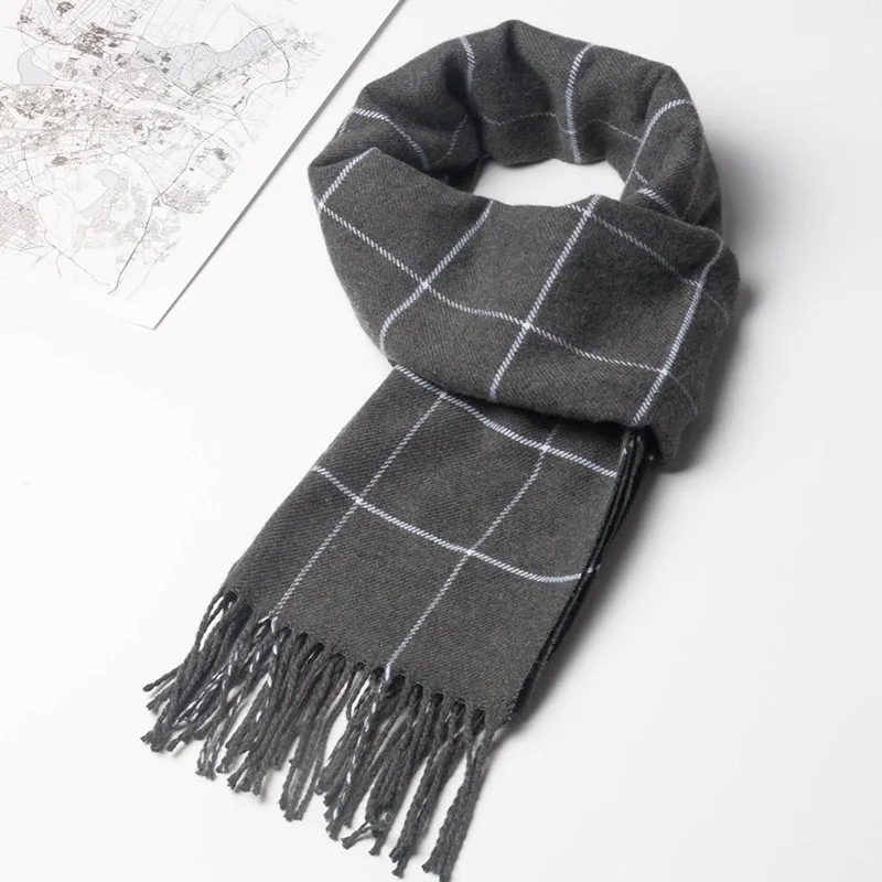 2023 새로운 겨울 남성 스카프 따뜻한 캐시미어 스카 - Cashmere Pashmina Wrap 리뷰 및 가격