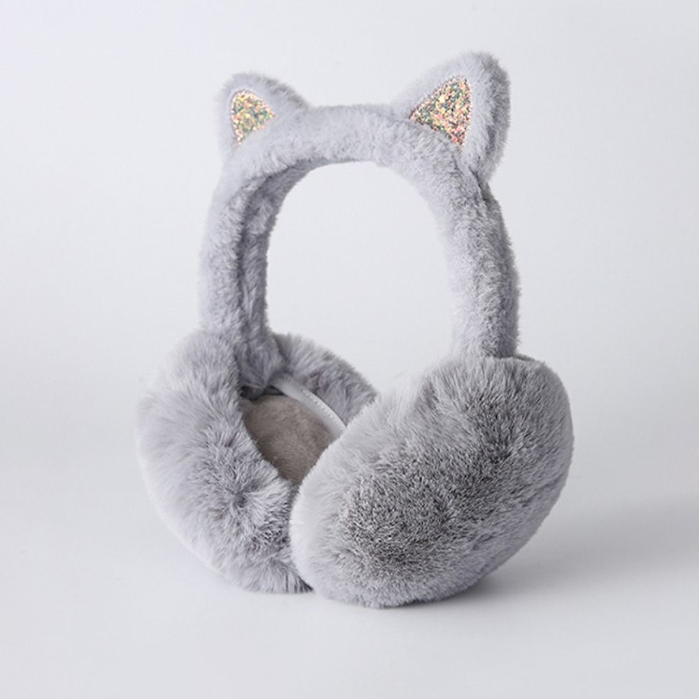 패션 인조 퍼 고양이 귀 모양 귀마개, 부드럽고 접이식 - Earmuffs Foldable 리뷰 및 가격
