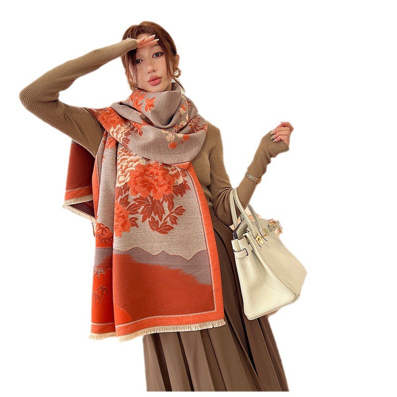 여성을위한 패션 겨울 새로운 따뜻한 캐시미어 목도리 스 - Cashmere Pashmina Wrap 리뷰 및 가격
