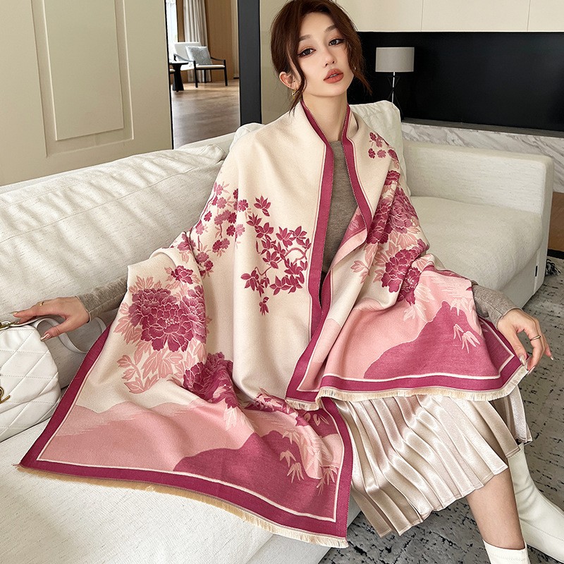 여성을위한 패션 겨울 새로운 따뜻한 캐시미어 목도리 스 - Cashmere Pashmina Wrap 리뷰 및 가격