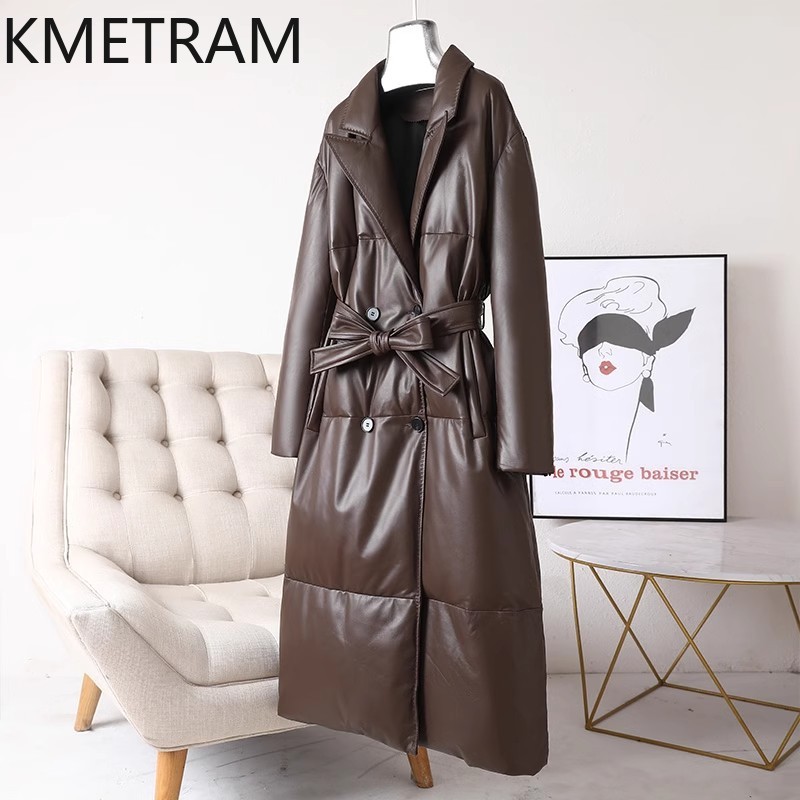 화이트 거위 정품 가죽 퍼퍼 자켓 여성 의류 진짜 양피 - Down Jacket Packable 리뷰 및 가격