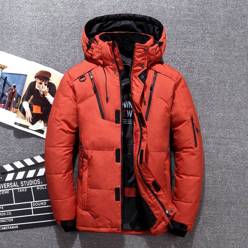 -20도 겨울 의류 남성, 흰색 오리 거위 깃털 코트  - Down Jacket Packable 리뷰 및 가격